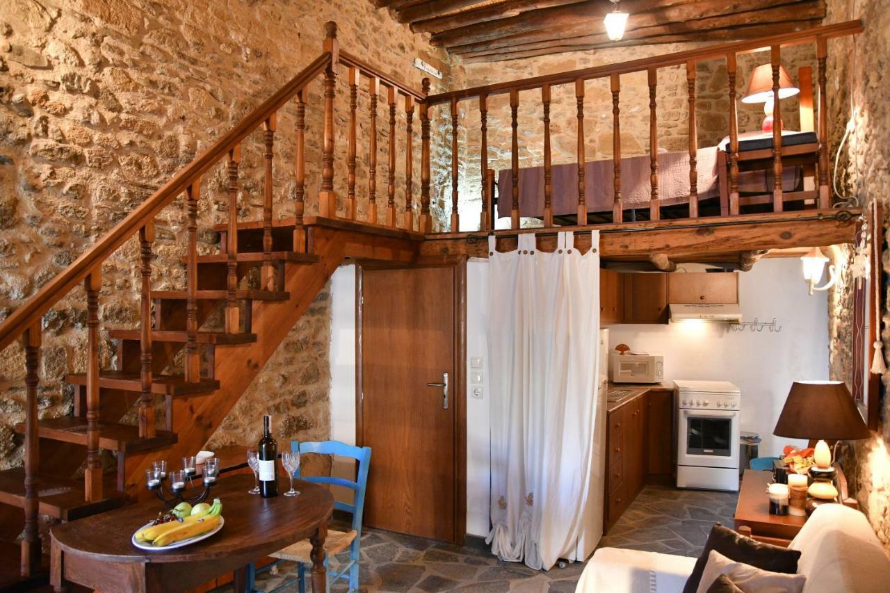 Stone House Apartment Malona Village Bagian luar foto